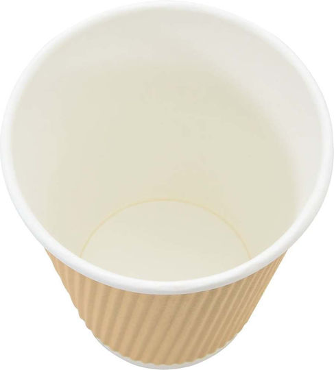 vidaXL Ποτήρι μιας Χρήσης Χάρτινo Καφέ 360ml 1000τμχ