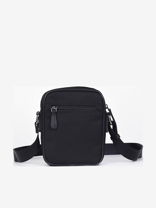 Geantă de Umăr / Tip Crossbody Neagră pentru Bărbați