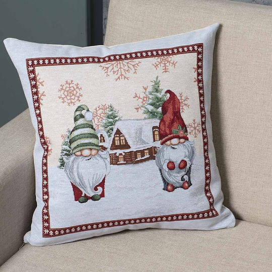 Cotone Set Christmas Tablecloths Square 2pcs