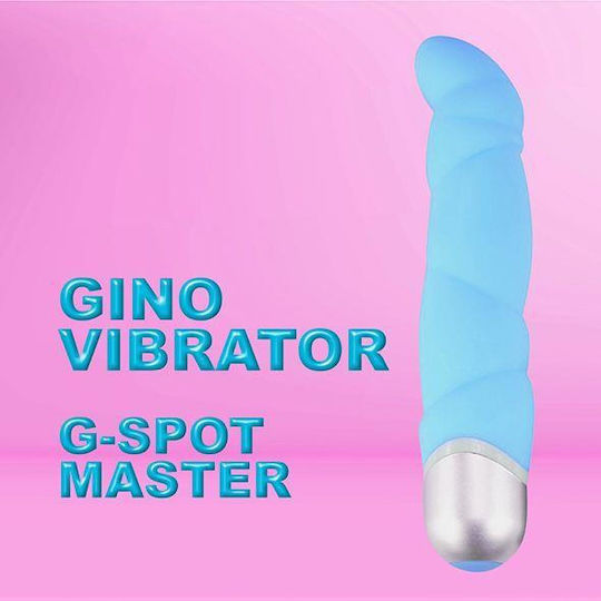 Feelztoys Gino Vibrator G-Spot 16cm Blue