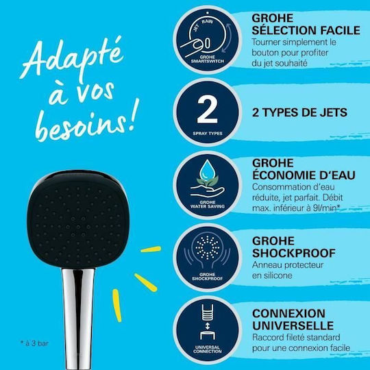 Grohe Vitalio Comfort 110 Telefon de duș