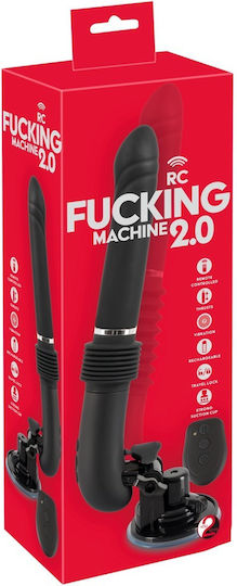 You2Toys Classic Vibrator with Remote Control 36.8cm Black