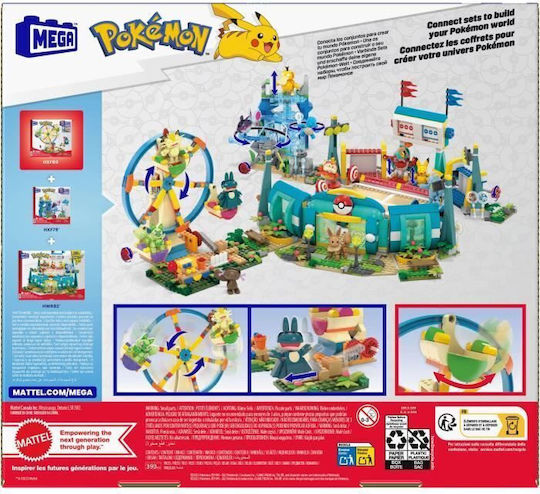 Mega Bloks Blocks Pokemon Ferris Wheel for 8+ Years 399pcs