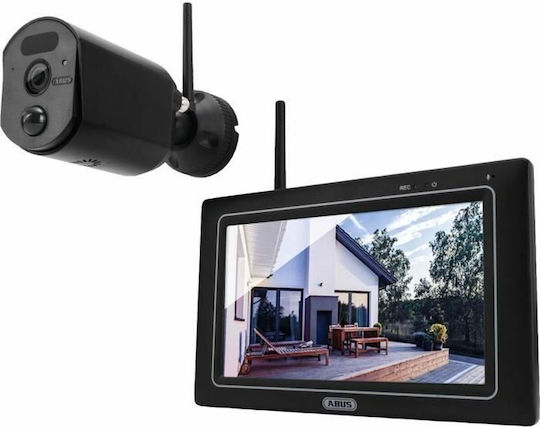 Abus Abus Surveillance Camera Full HD+ 3MP Waterproof Battery with Two-Way Communication and 4mm Lens