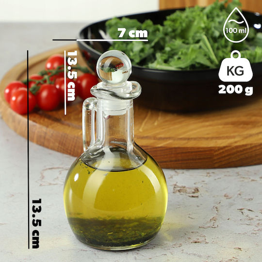 Kadax Σετ Λαδόξιδο Γυάλινο με Ροή 500ml