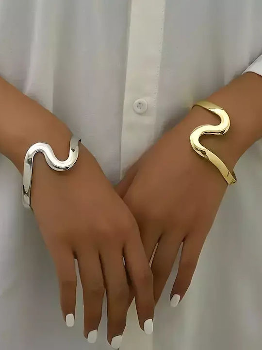 Set Bracelets Gold Plated