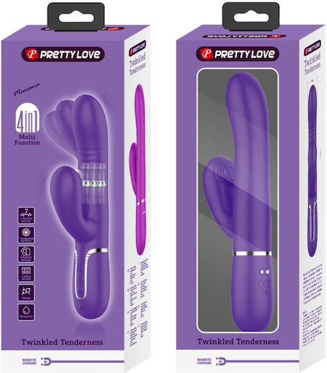 Hübsche Liebe Multifunktions-G-Punkt-Vibrator Lila Produktcode D-238290