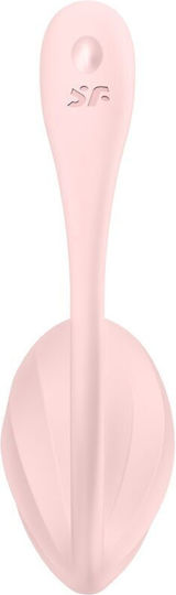 Satisfyer Ribbed Petal Δονητής για Ζευγάρια με Απομακρυσμένο Έλεγχο Ροζ