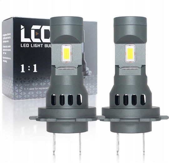 Interlook Λάμπες Αυτοκινήτου H7 Canbus LED 6500K Ψυχρό Λευκό 12V 100W 2τμχ