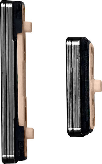 Клавиш за захранване и сила на звука Clappio за Samsung Galaxy S24 S24 Plus Черен