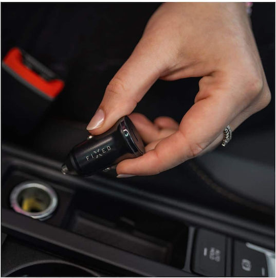 Fixed Autoladegerät 20W mit 1xType-C Schwarz
