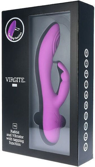 Virgite Vibrator G-Spot 20cm Purple