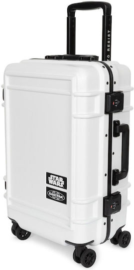 Eastpak Cabin Travel Suitcase White with 4 Wheels Height 55cm