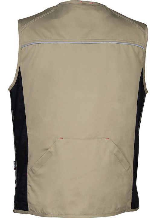 Cofra Expert Vestă de siguranță Bej Cofra Expert Vestă de siguranță Bej