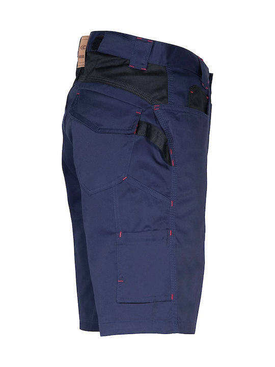 Cofra Tile Work Shorts Navy Blue