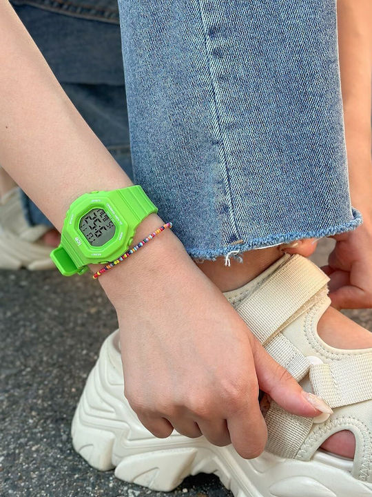 Ice Παιδικό Ρολόι 39mm Πράσινο