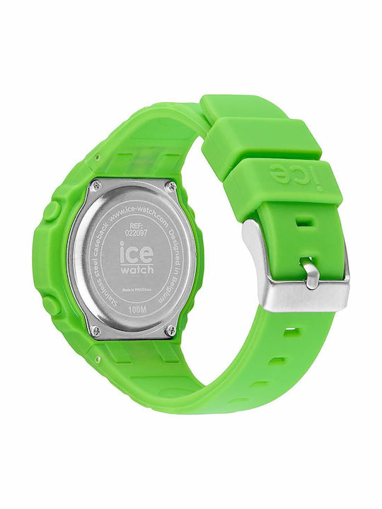Ice Παιδικό Ψηφιακό Ρολόι 39mm Πράσινο