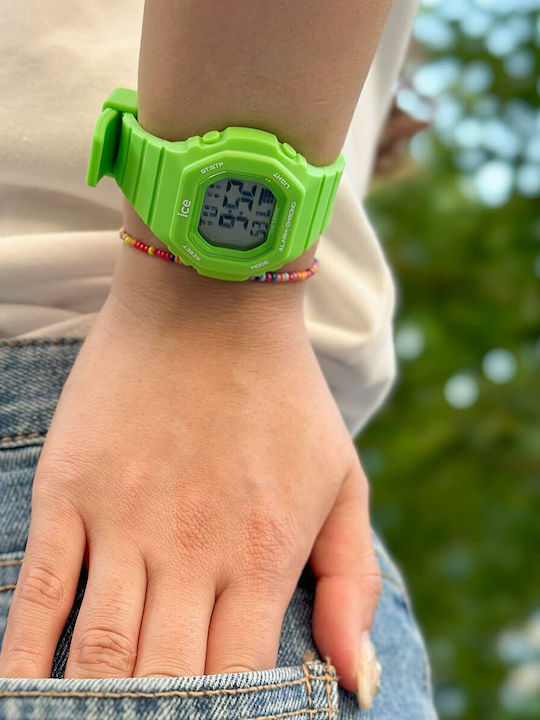 Ice Παιδικό Ψηφιακό Ρολόι 39mm Πράσινο