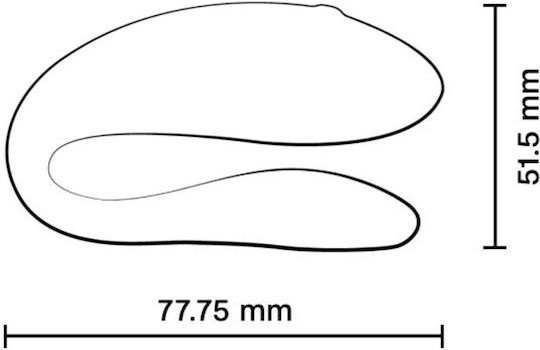 We-Vibe Mini Δονητής για Ζευγάρια 7.5cm Τιρκουάζ