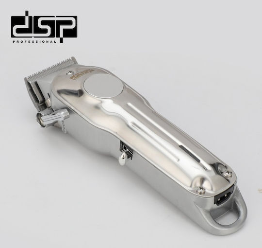 DSP Professional Rechargeable Hair Clipper Silver 614337