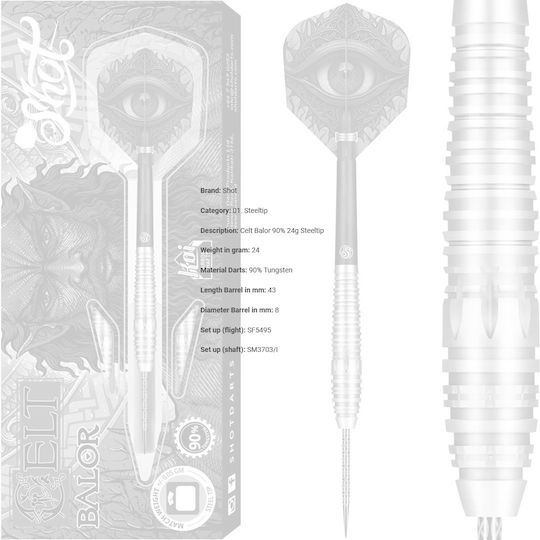 Celt Balor 90% 24g Steeltip