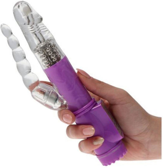 Toyz4lovers Rabbit Funny Moment Δονητής Rabbit 22cm Purple