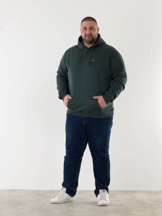 Hoodie with Green Colour
