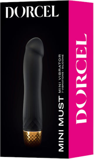 Dorcel Mini Must Mini Δονητής 12cm Black / Gold