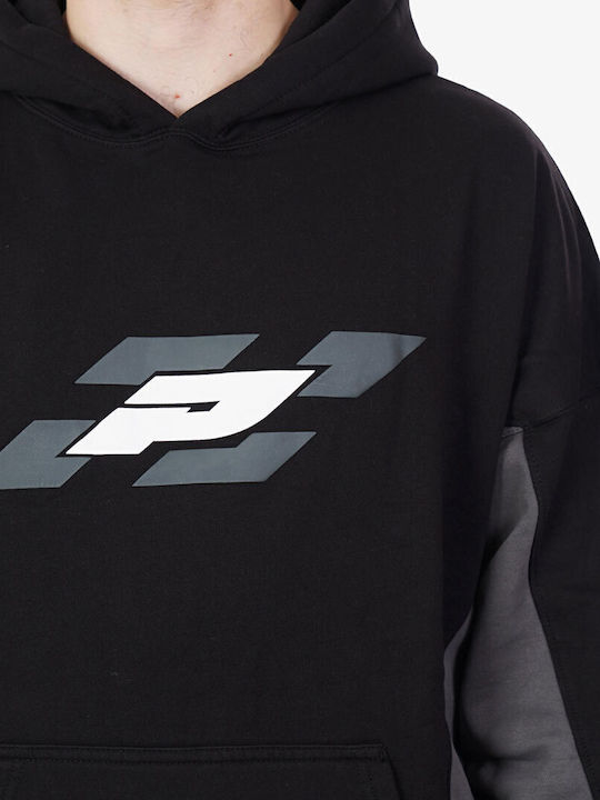 Sweatshirt with Hood Black