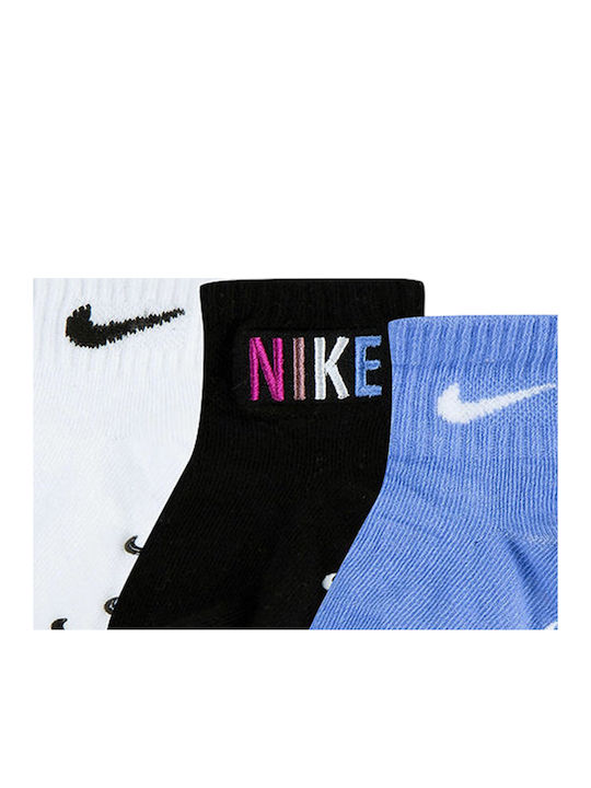 Nike Детски чорапи Спорт Powder Play Многоцветни 3 Чифта