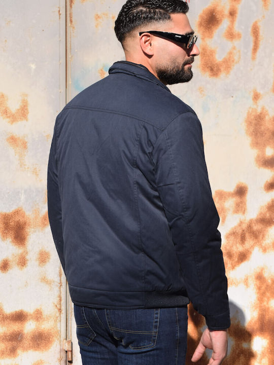 Lederjacke Jacke Blue