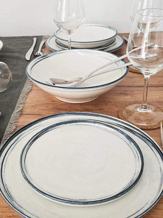 Kutahya Porselen Blue Porcelain Dinnerware Set 20pcs