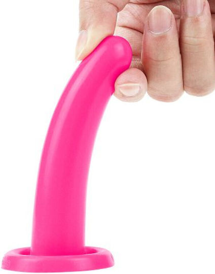 Lovetoy Holy Dong Дилдо със смукателна чашка Розов 11см