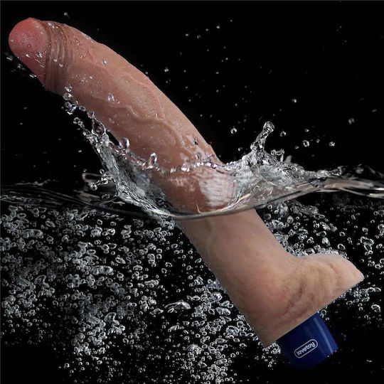 Lovetoy Real Softee Realistic Dildo with Scrotum Flesh 27.5cm