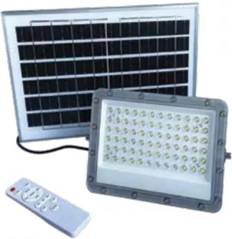 Fos me Rezistent la apă Solar Proiector LED 12W Alb Rece 6500K cu Telecomandă IP65