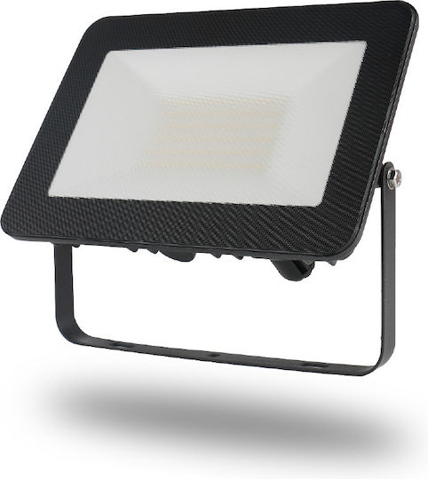 Lucas LED Στεγανός Προβολέας LED 50W Φυσικό Λευκό 4000K IP66