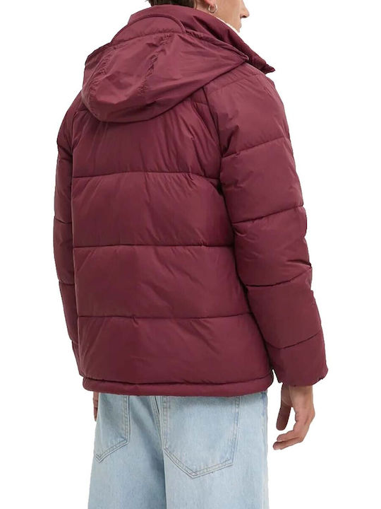 Tommy Hilfiger Jacket Puffer Bordeaux