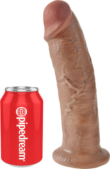 King Cock - Realistic Penis 24 Cm Caramel