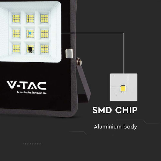V-TAC Στεγανός Προβολέας LED 6W Ψυχρό Λευκό 6400K IP65