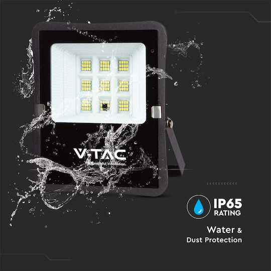 V-TAC Στεγανός Προβολέας LED 6W Ψυχρό Λευκό 6400K IP65