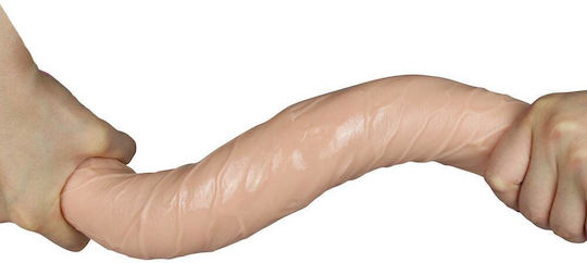 Lovetoy Glass Dildo Flesh 43cm
