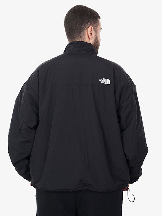 Yumiori Reversible Jacket Μπουφάν Διπλής Όψης Black/smoke