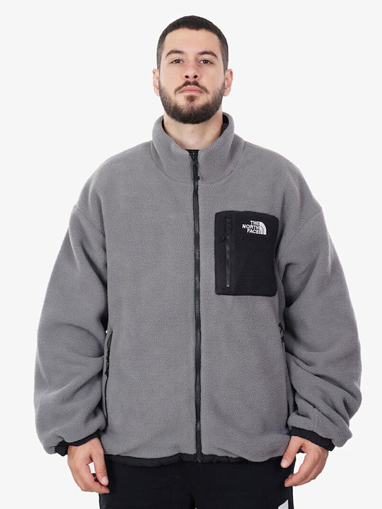 Yumiori Reversible Jacket Μπουφάν Διπλής Όψης Black/smoke