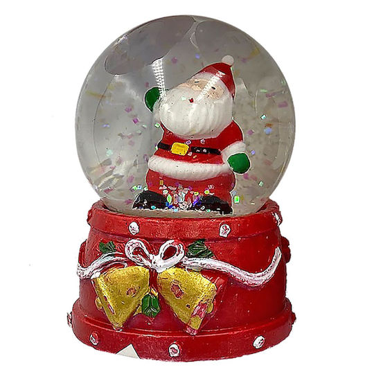 Christmas Snowball Illuminated 6.5x6.5x6.5cm (Μiscellaneous Designs/Colors)