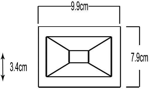 Band Στεγανός Προβολέας LED 10W Ψυχρό Λευκό 6000K IP65