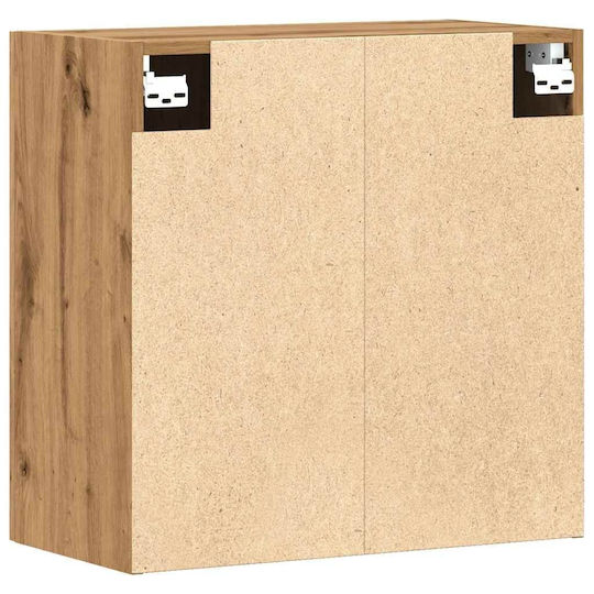 vidaXL Bathroom Cabinet L60xW31xH60cm Oak