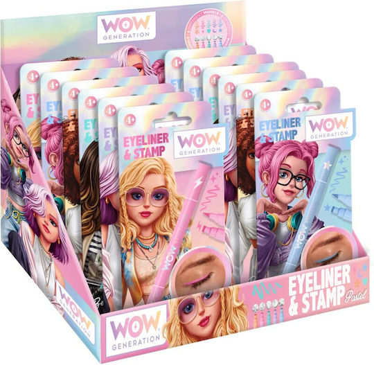 WOW Generation Pastel Eyeliner със Сфрагида Детски грим Зелен