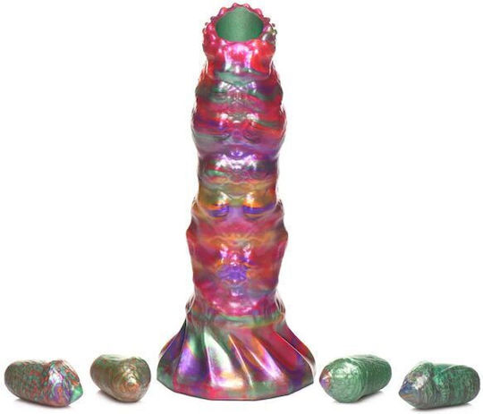 Master Series Dildo mit Hoden und Saugnapf