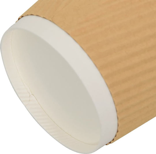vidaXL Ποτήρι μιας Χρήσης Χάρτινo Καφέ 120ml 1000τμχ