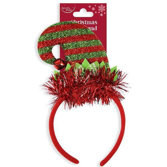Weihnachts-Stirnband mit Muster Bälle